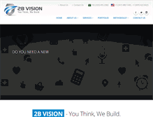 Tablet Screenshot of 2bvision.com